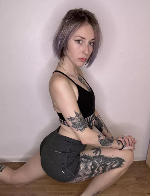 (F) Oh, you've noticed my yoga practices by Womanlyclary12