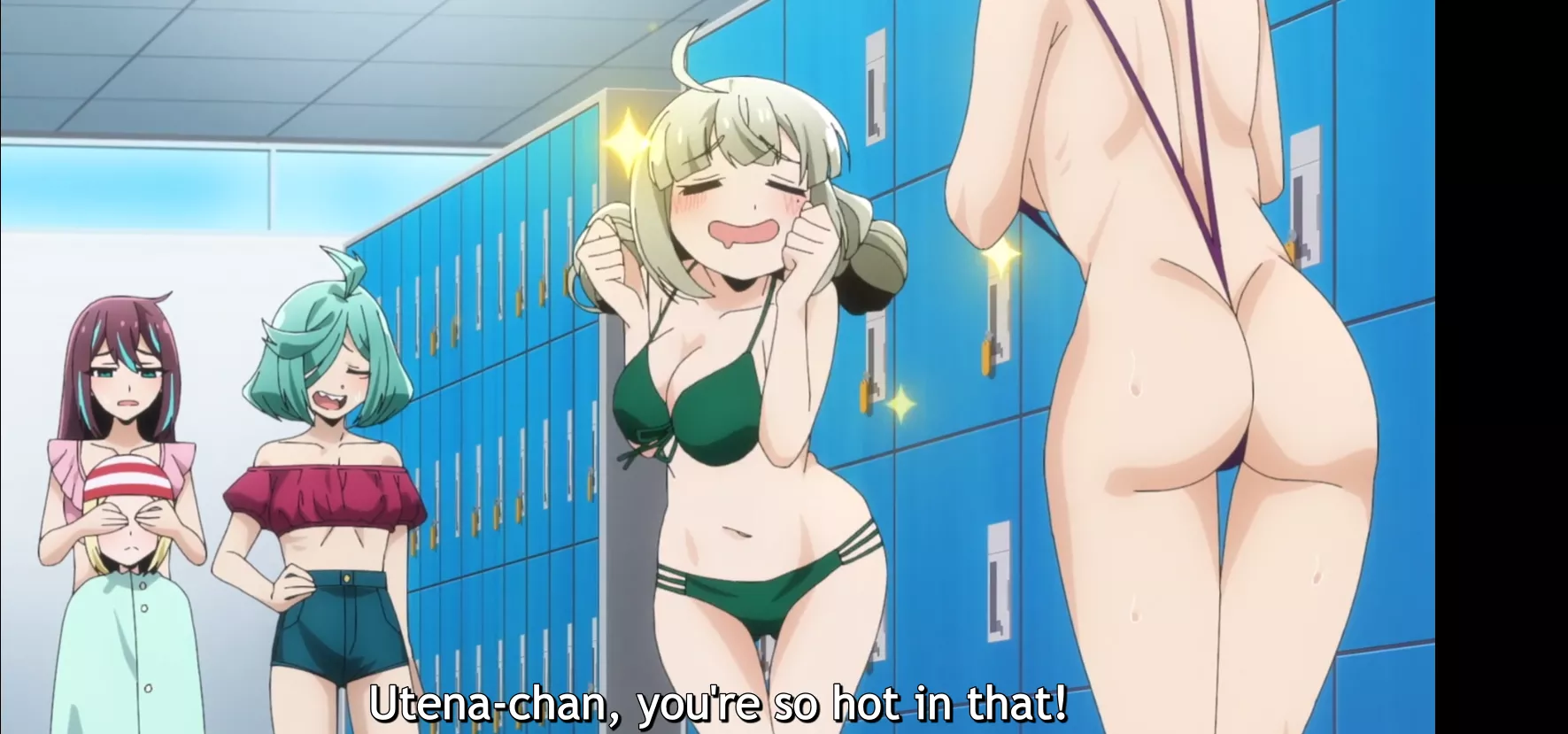 [Gushing Over Magical Girls] - Utena tries on a new Swimsuit posted by ayanoexiled