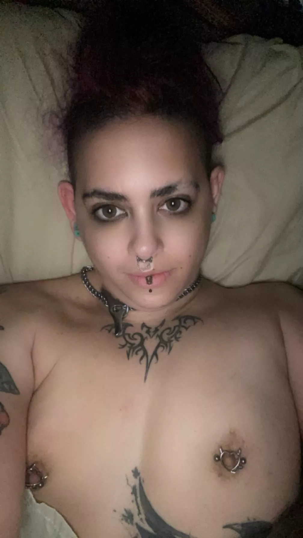 i dont take it off for sleep posted by GothicPup715