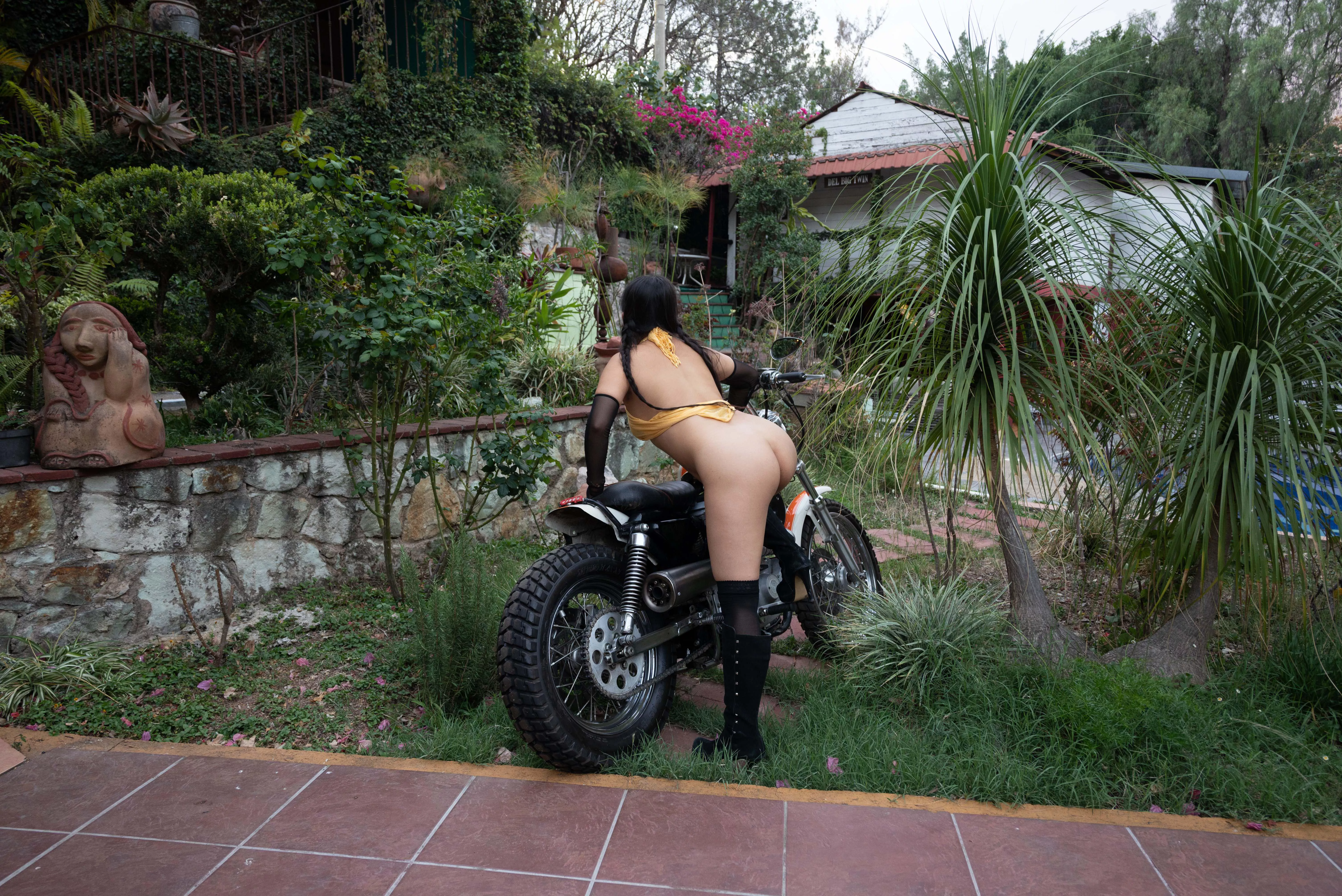 I hope the neighbors like Harley's posted by Amateurlatina