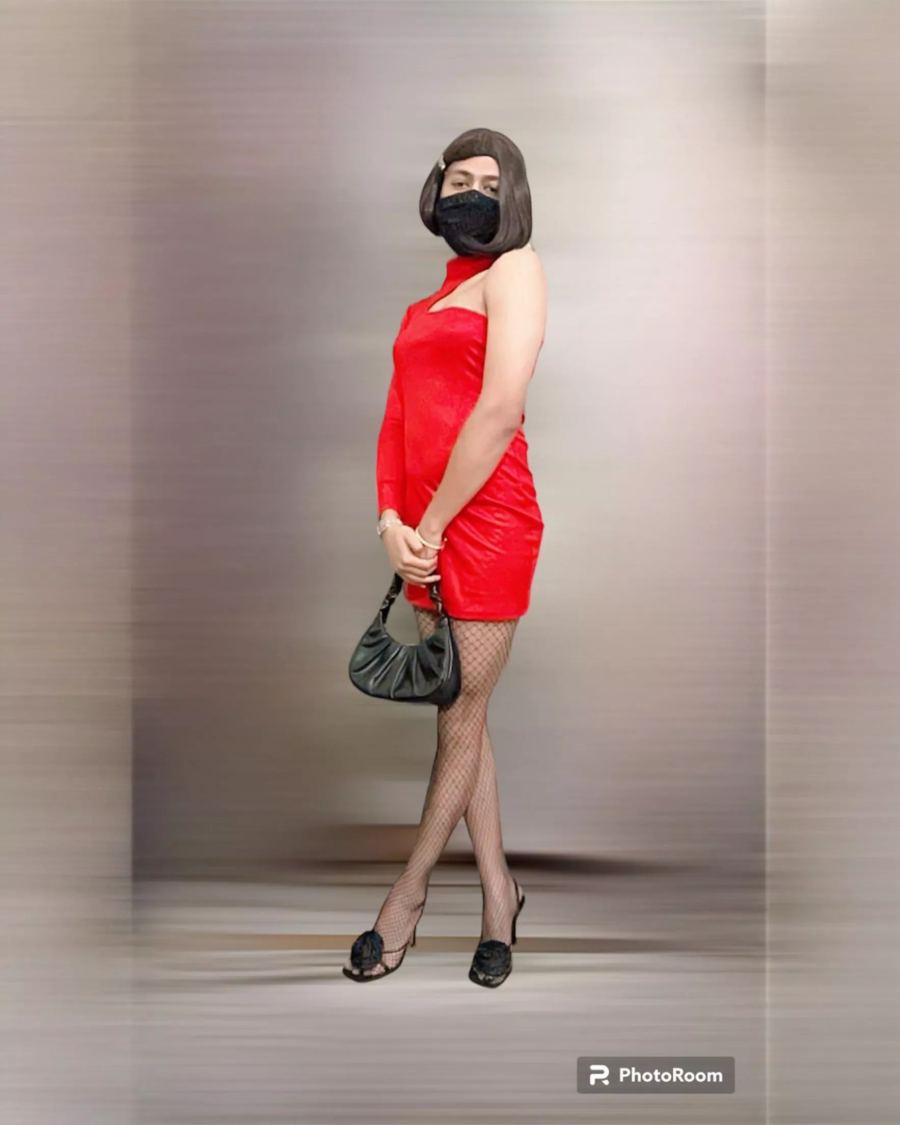 I like this red dress so i bought it ans I tried this . This is how I look, But seeing me like this my friends have started calling me ‘Sissy’ & ‘Gay’. Are they right ?  posted by Mansisissy1998