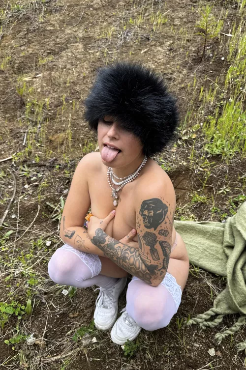 I love being topless outside 🧚💕 by wavyfairy69x