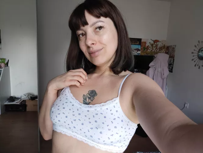 I love cute bralettes 🤍 [f] by Bbylunea