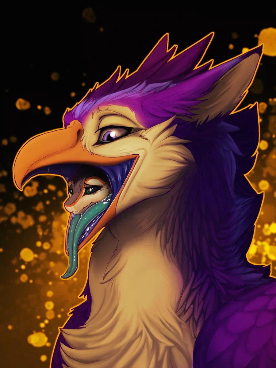 {image} Gryphon Friendship (Art by Viciousfeathers) posted by Viciousfeathers