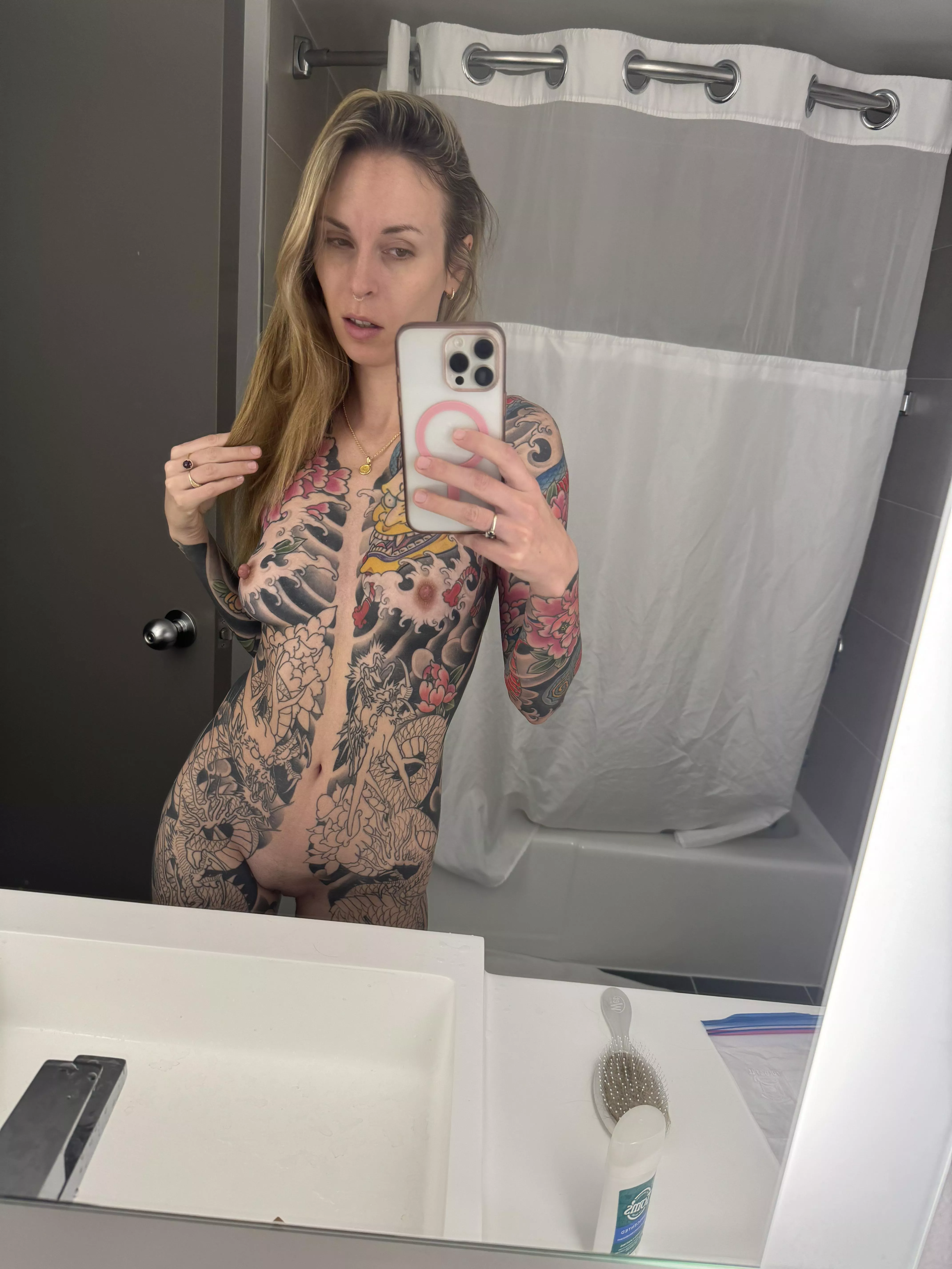In the mood to pick a tattoo guy to receive my nudes  posted by kuzagirl