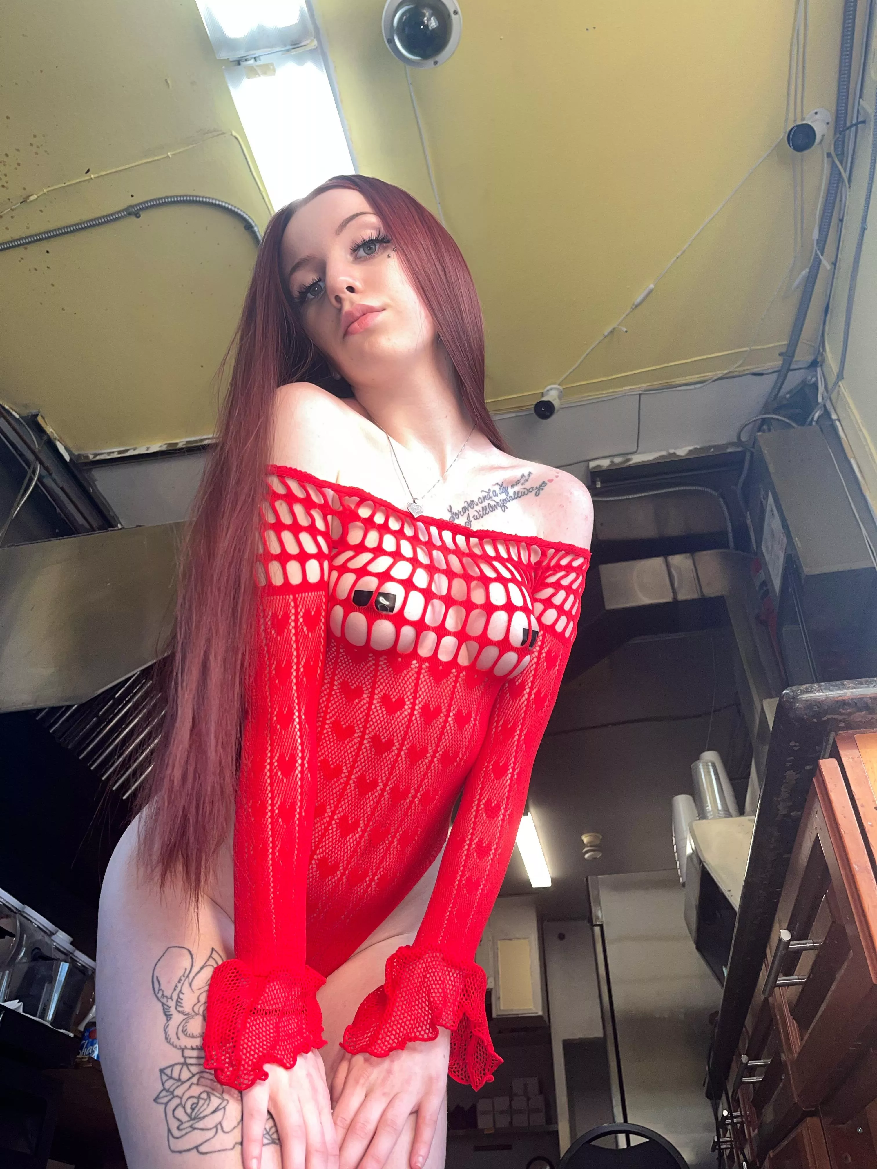 It's a red lingerie kind of day. posted by Hungry_Act_95