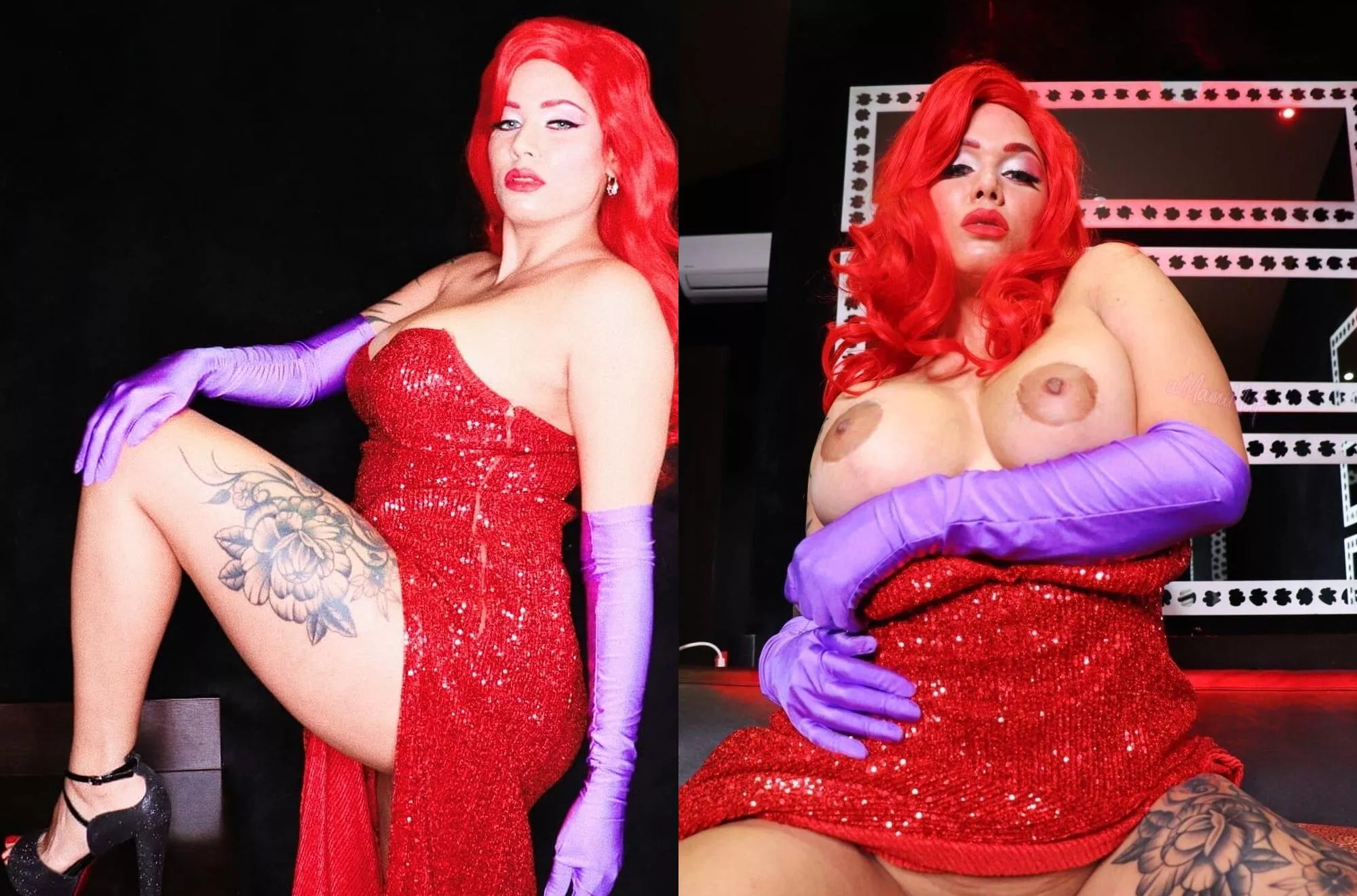 Jessica Rabbit from Who Censored Roger Rabbit? by Mamimilf posted by MamiMilf