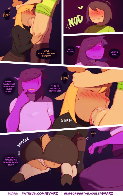 [Kris/Noelle/Susie] College Trio Pages 11 (svarzye) by Comfortable-Fox343