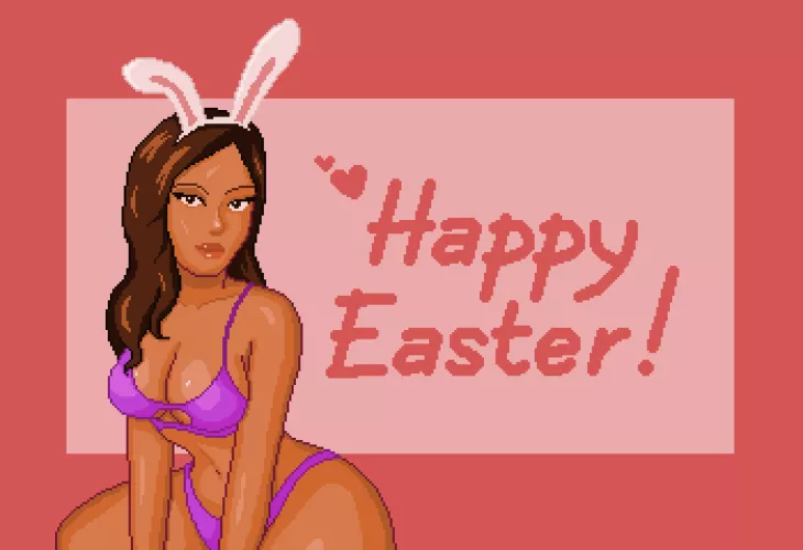 Lari wishes you a happy easter! by kapivaragames