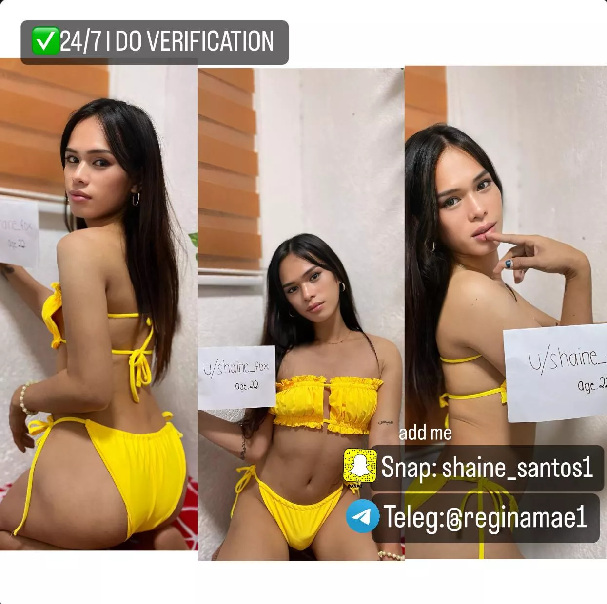  let’s cam or sext! I do verify ✅ posted by shaine_fox