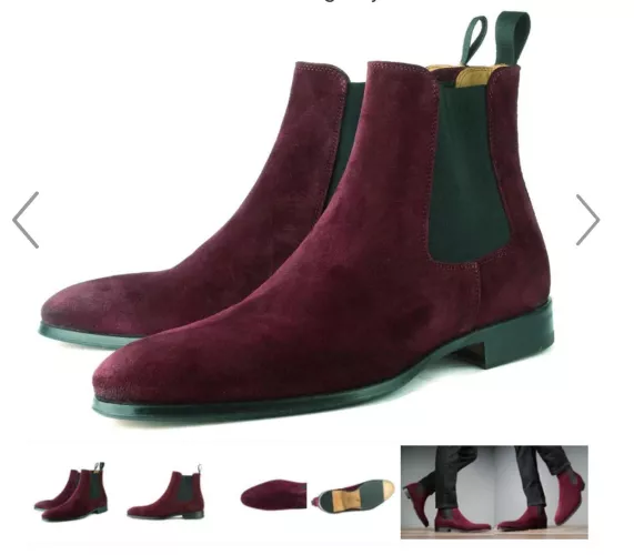 Looking for a good quality burgundy suede boot like this. I’m a 13-14 though. Any tip? by Booman_aus