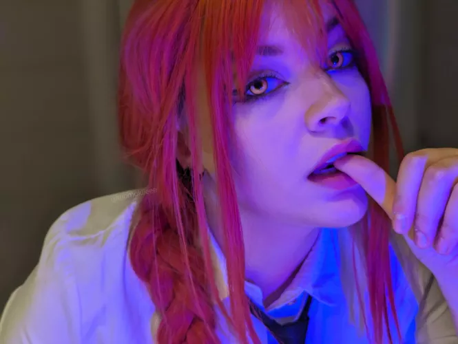 Makima Cosplay by me by Momokiieee