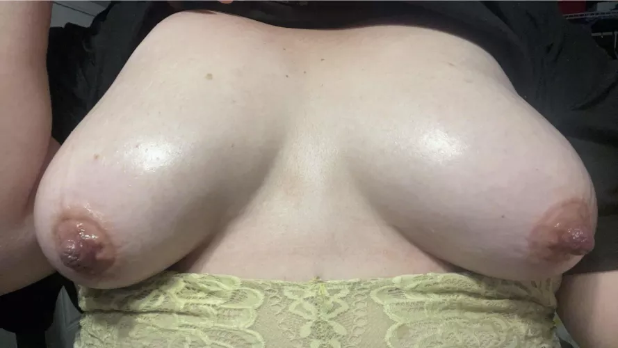 Morning ready for you to suck on them  by bistonergal