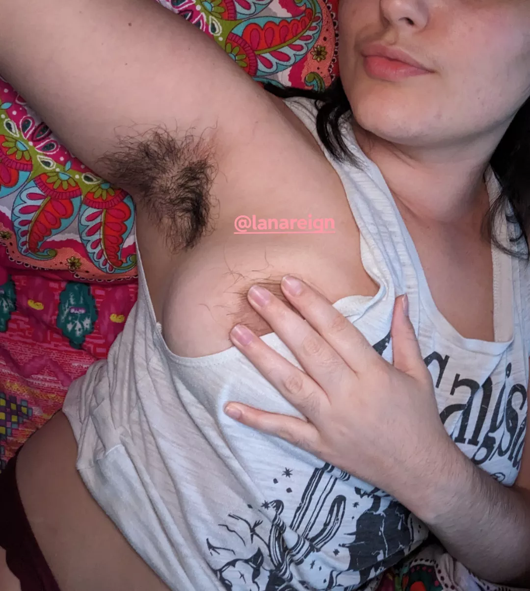 My nipple hairs are undeniable now  posted by LanaReign