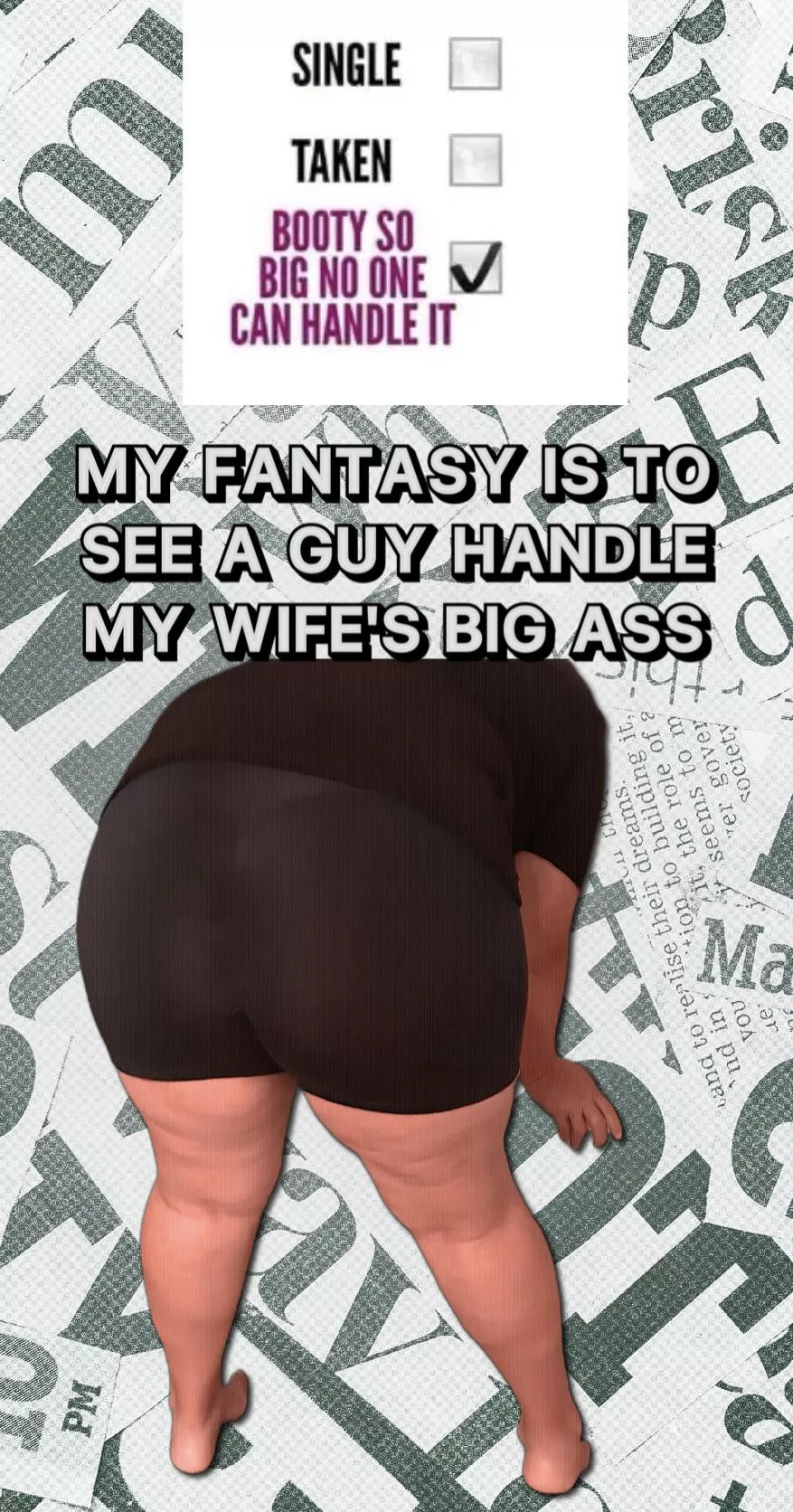 My wife posted by mywife_hwfan