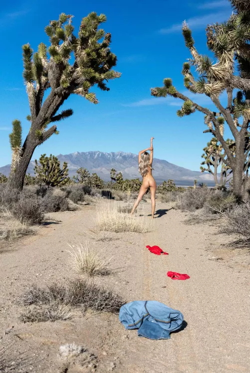 Posing like a Joshua tree  by hayley_and_kian