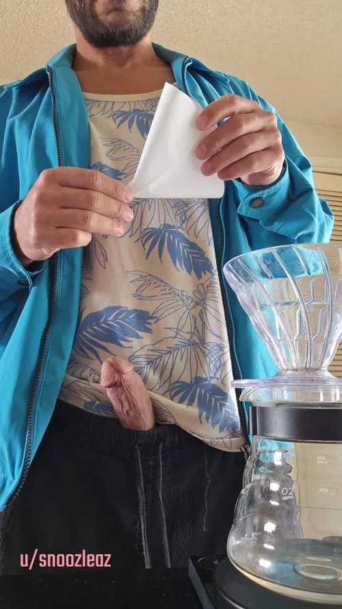 Prepping for that brew by snoozleaz