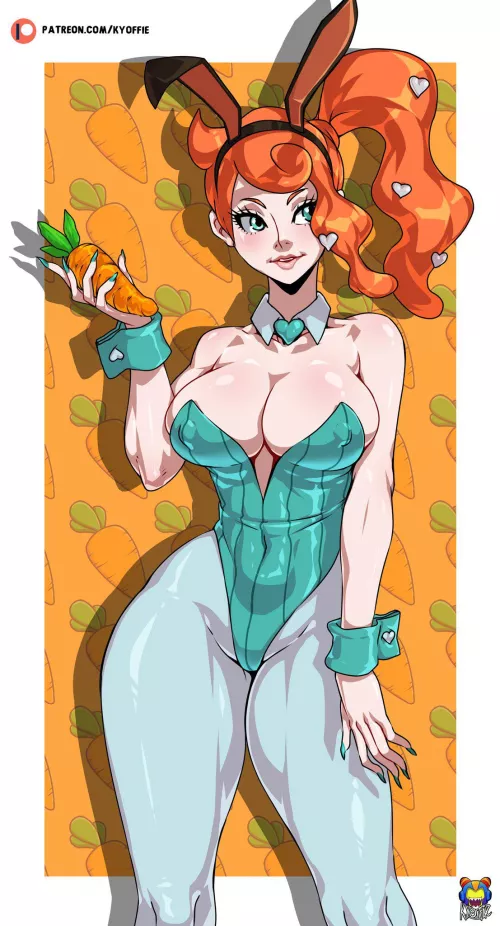 Sonia's in her Easter uniform, come give her a carrot! (Kyoffie) by RelinaDarling