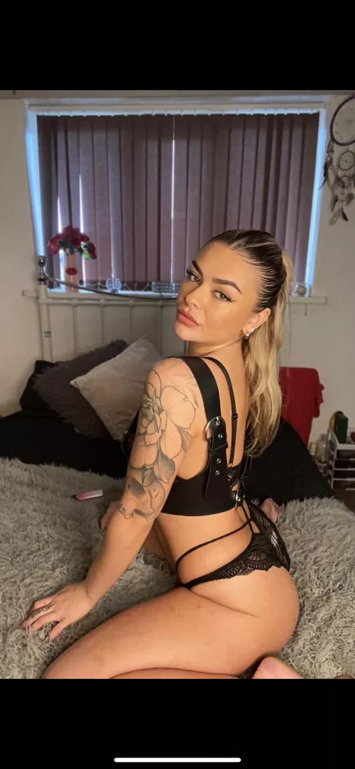 The thing I would do to be looking up at you eyes watering mascara running and your fat cock in my throat  by Spirited__rose1