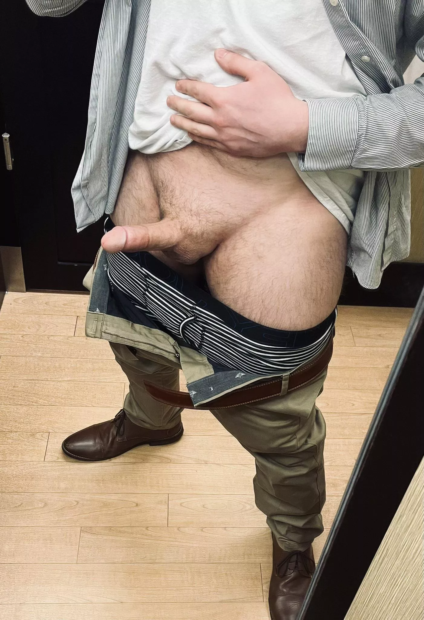 Would you walk into my fitting room?  posted by DL_husband