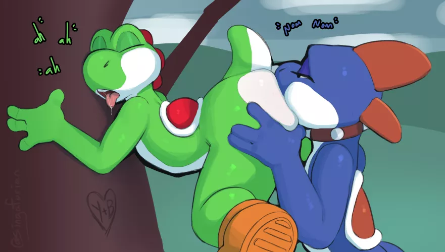 Yoshi (singafurian)  by MrRoboto12345