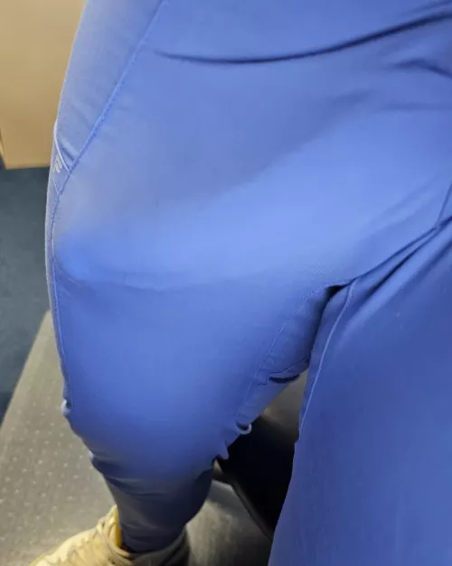 You think this is too noticeable in my scrubs.. by MaizeEducational4795