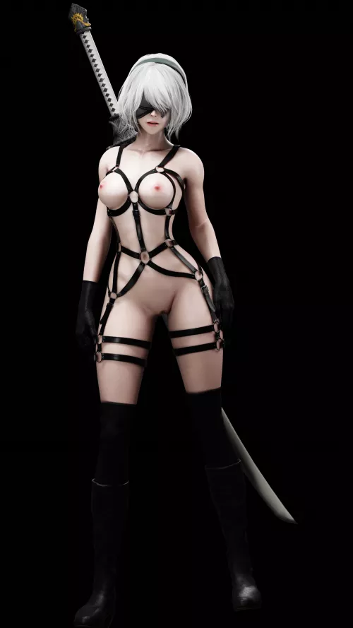 2B looks good in anything by n0ctiz