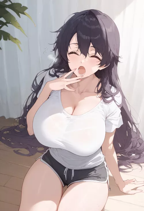 Bambietta Yawning [Bleach] by CheetahSperm18