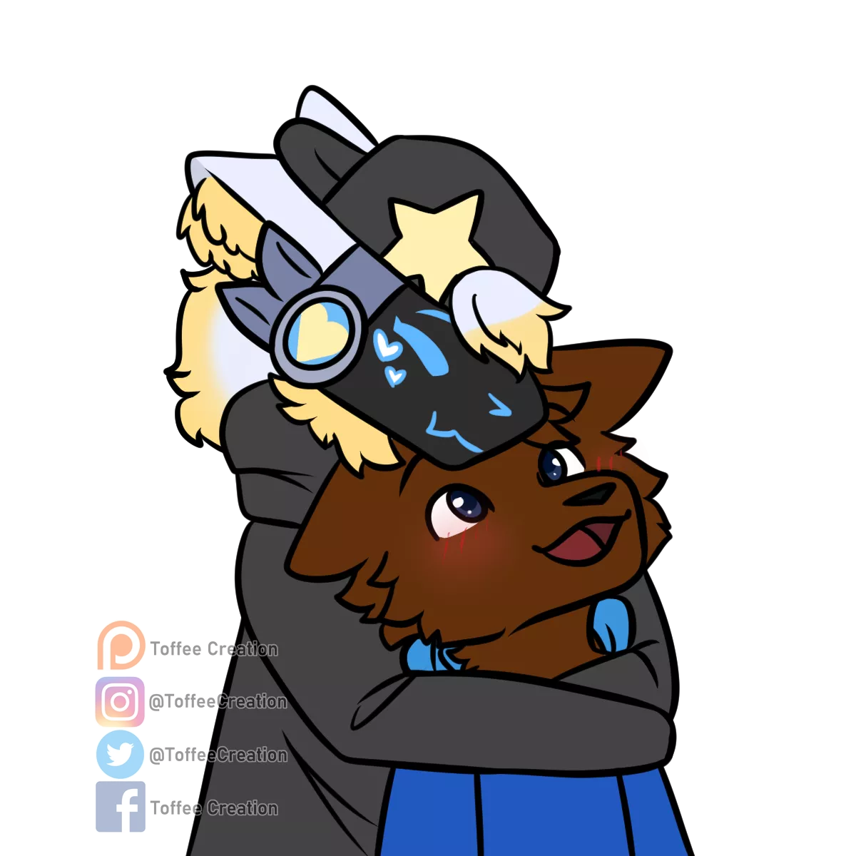 Big Loving Hug (YCH Work :D) posted by ToffeeCreation