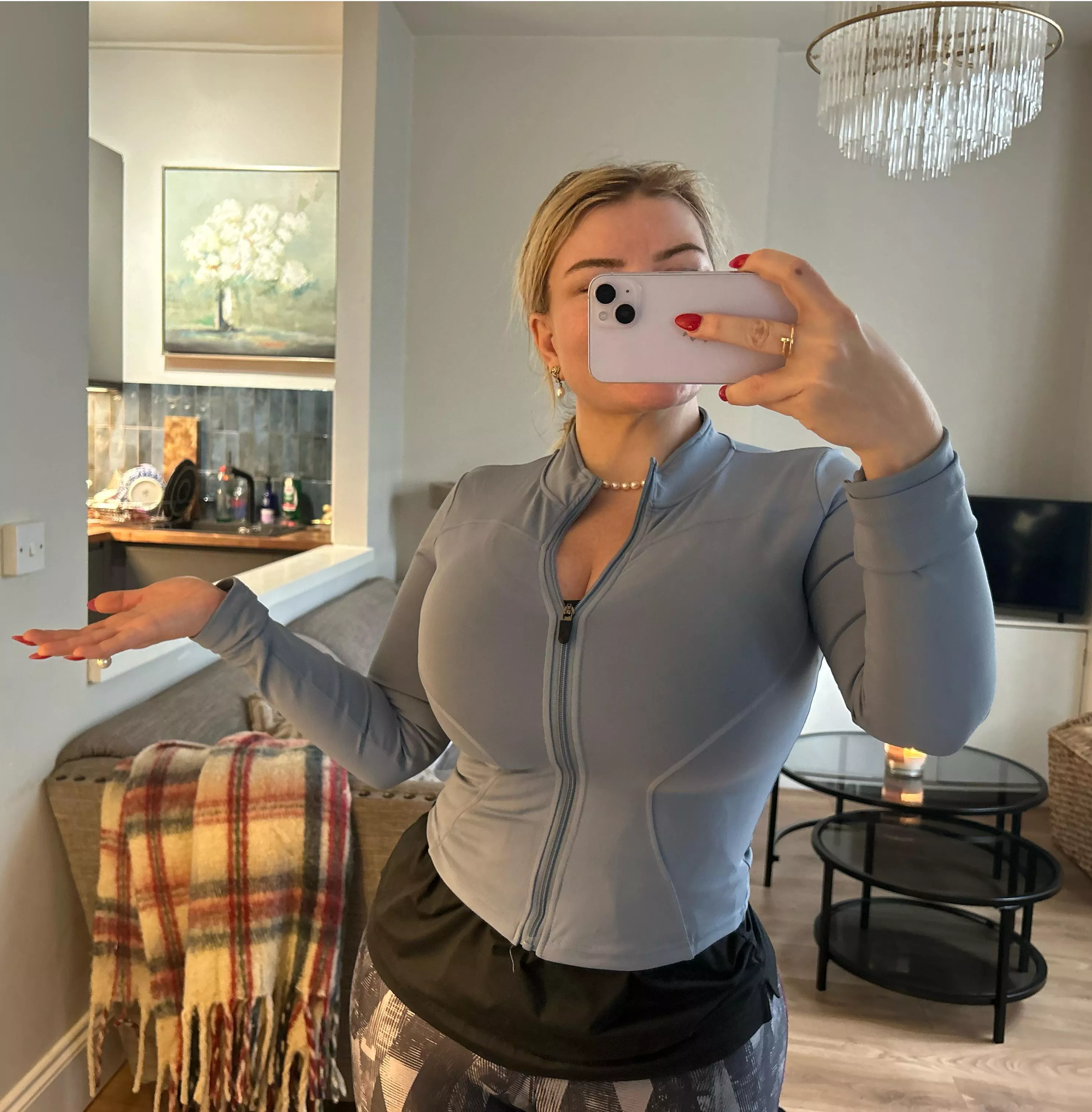 Busty MILF - Post Gym session. posted by Traditional_World_82