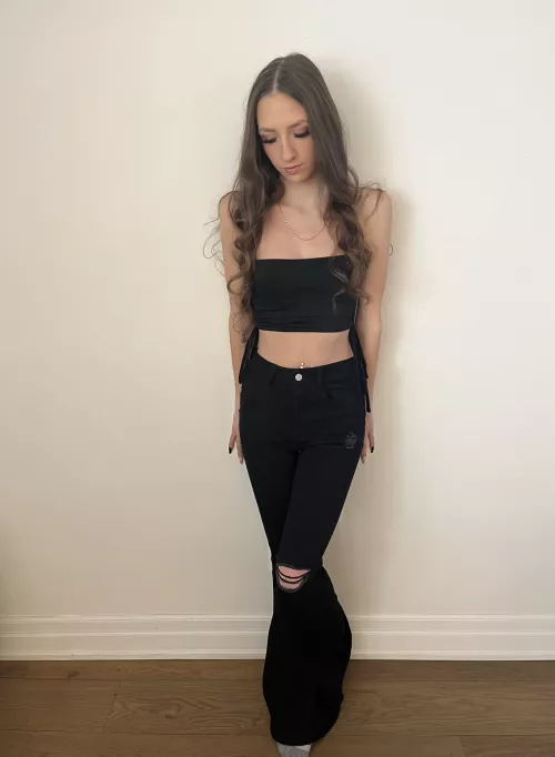 Could never go wrong with a black tube top by Opening_Term_6431