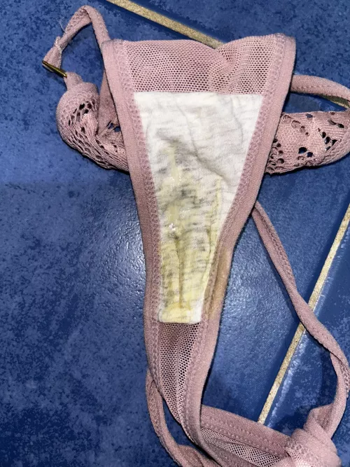 Dm for more of these creamy panties by bsishenjeldm