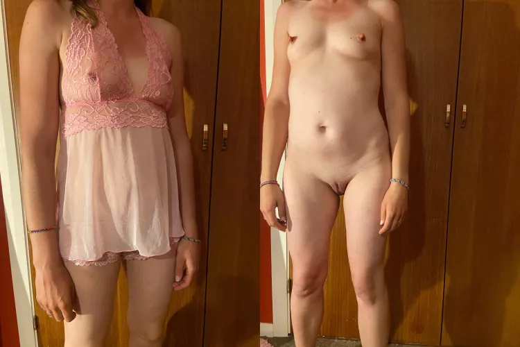 Do you prefer my 32yo milf body in lingerie or naked. by opencouple1990