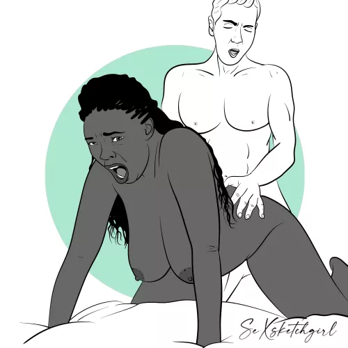 Ebony loves BWC (by Sexsketchgirl) by New-Sexsketchgirl