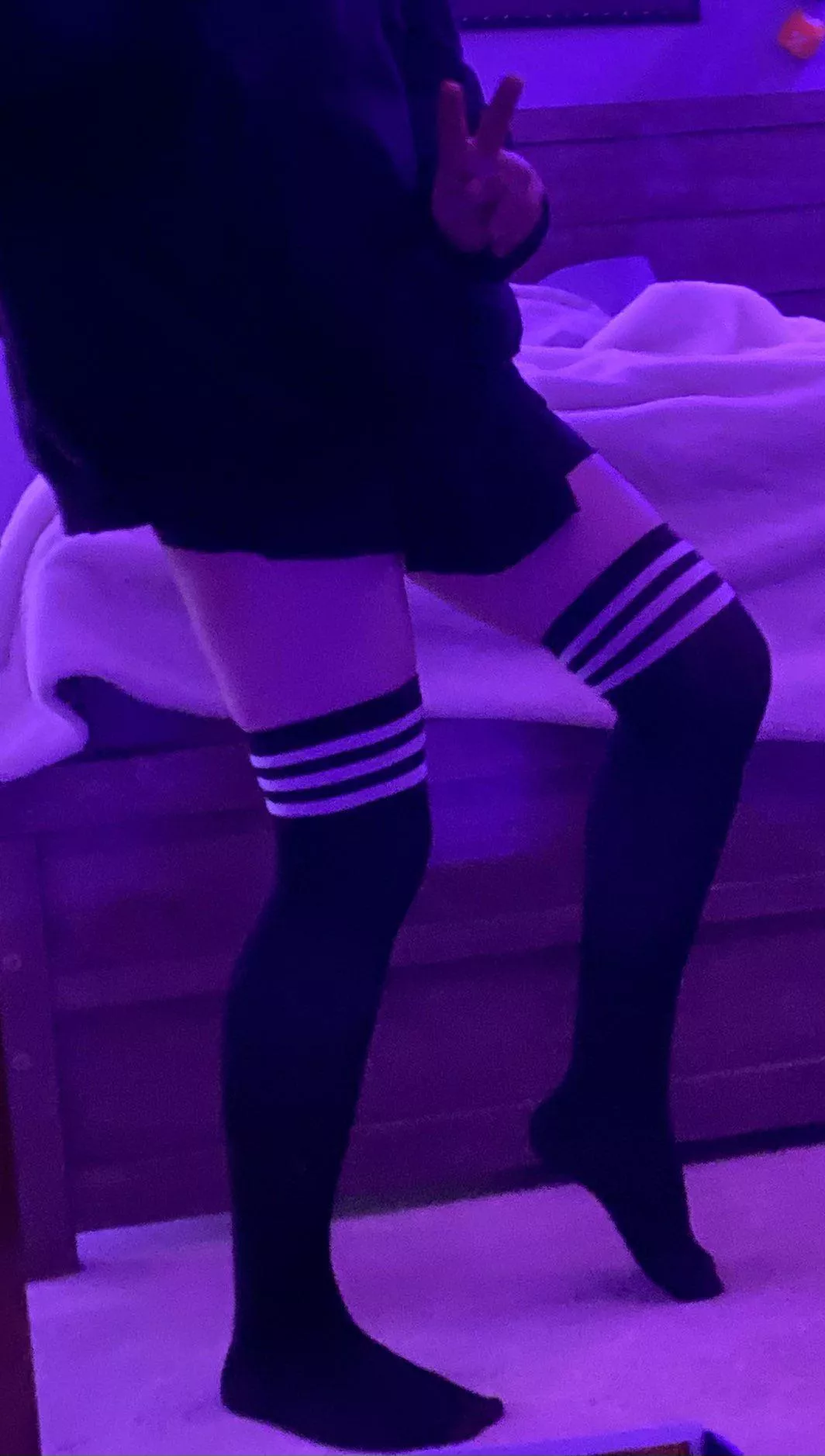 Finally back in uniform! 😘✌️ posted by rorieafterdark