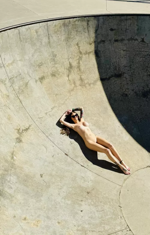 Found the perfect spot to catch some sun by ntwolf25