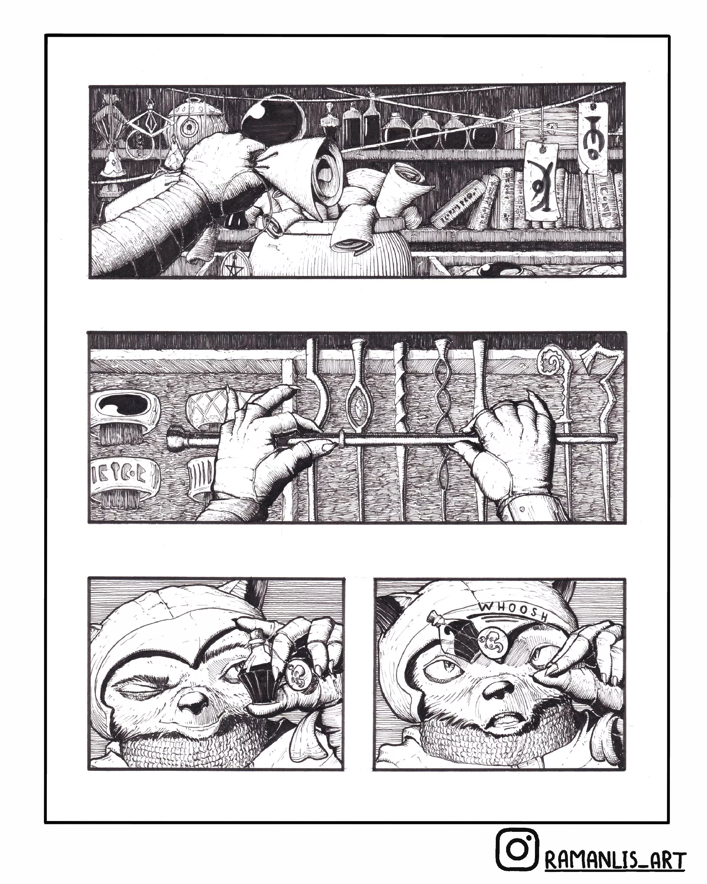 Fox tale. Instacomics. p.8.3 posted by Raman_Lis