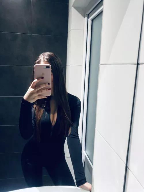 Gym mirror by SabrinaSpring