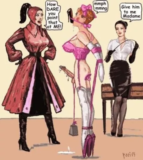 How dare you s1ut. It's supposed to be a punishment  by CoconutOk1032