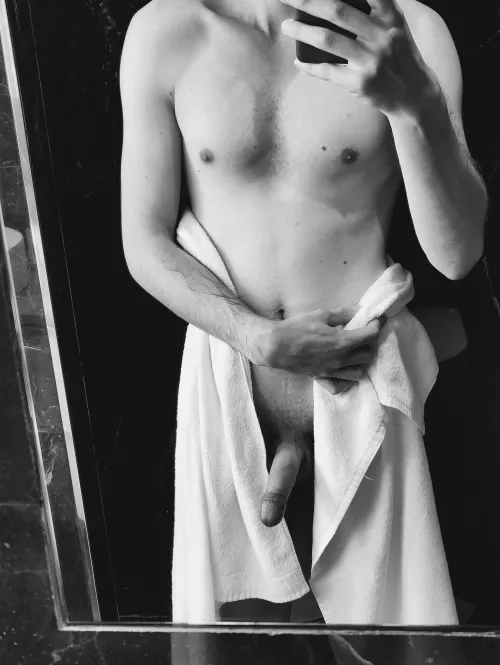 I love how the towels creates beautiful lights and shadows by Stunning_Function723