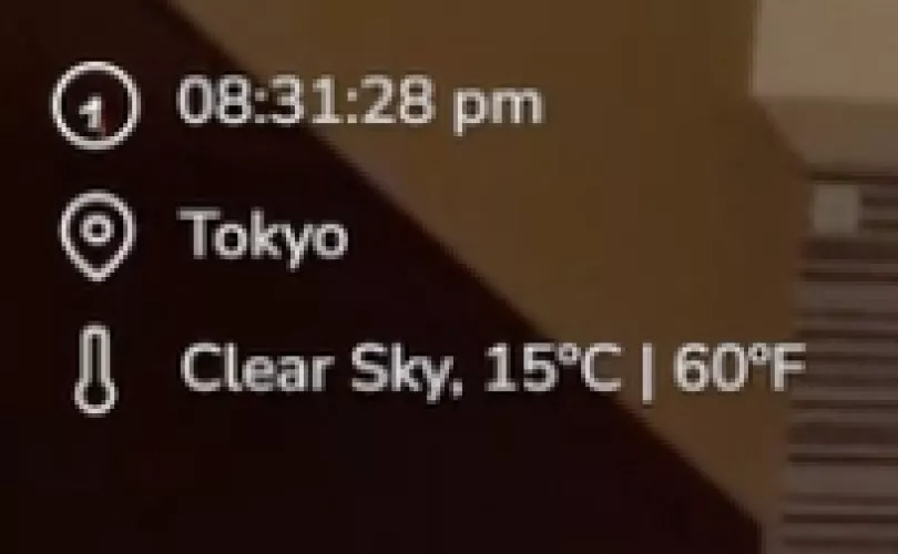 I need help with a weather widget, does anyone know how I can get something like this on my stream? any help will be greatly appreciated! by Wryhta