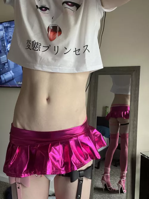 I’m ready for a mistress to finish feminizing me.  by KinkySubGinger