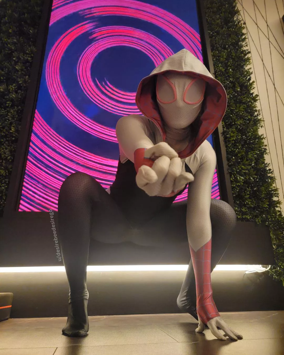 I’m so happy to have my Spider-Gwen cosplay put together posted by desirebeedesirego