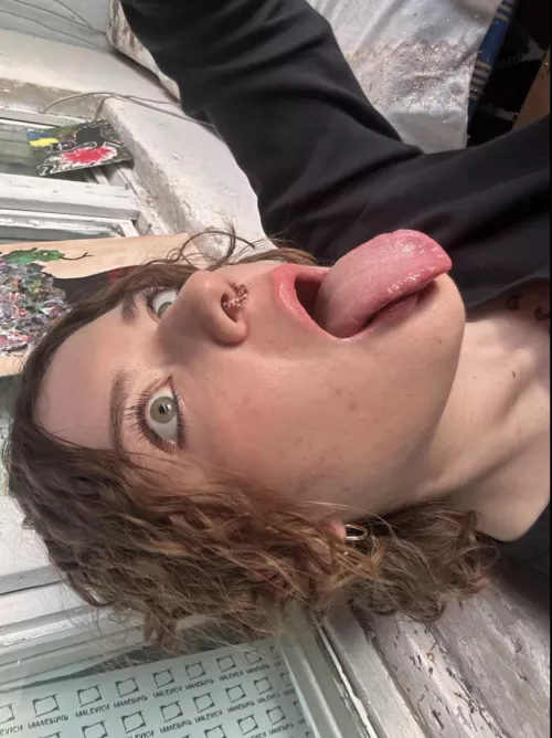 Is my tongue elegant enough? by feetyourlick