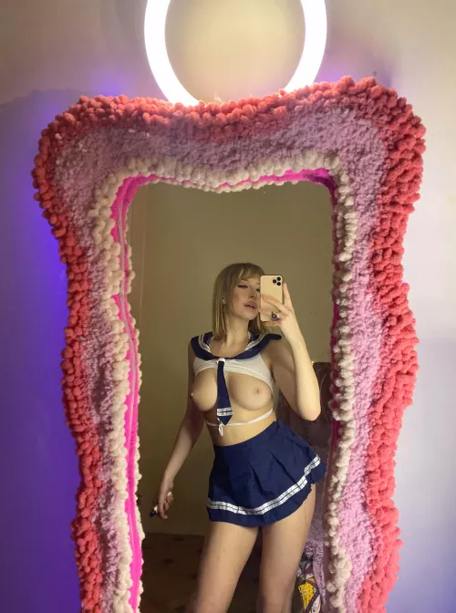 Just teasing you with my perky boobies by 54321er1