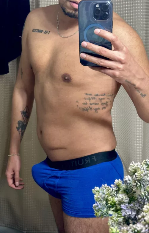 My hard cock makes me want to go a size higher on my boxers by Mornng_wood