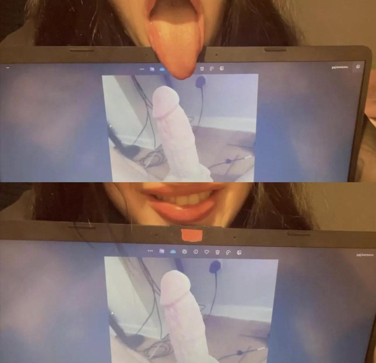 Only big cocks can make me smile and drool like this... If you have a small dick your only two options are: ⬇️ posted by Benzaiiiten