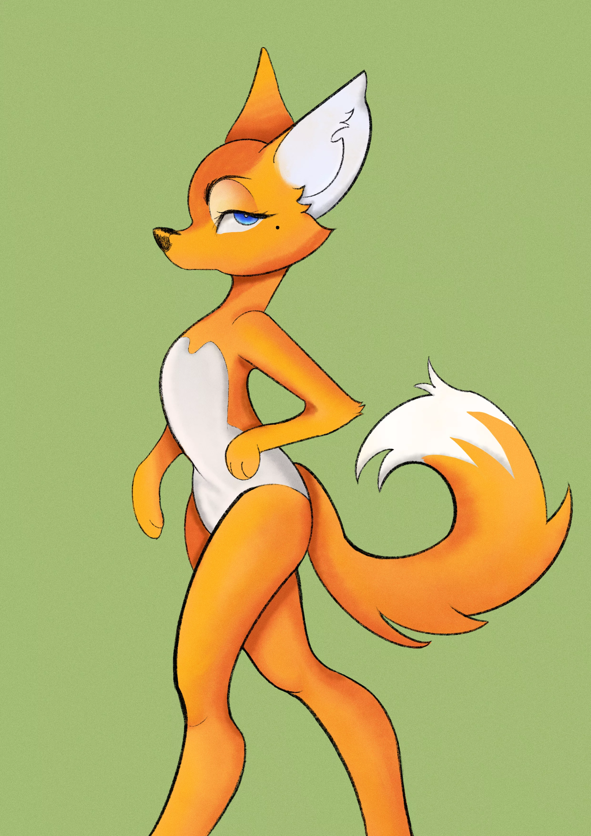 Pretty fox posted by Puffiartz