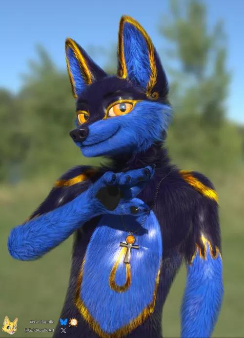 Recent commission [OC] by GoldApolloArt