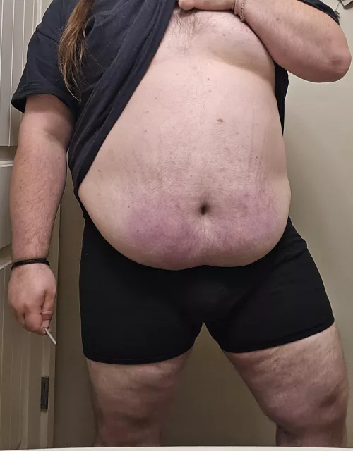 Since my last post didn't seem to get much attention. I figured a more clothed post might be better. by Call_Me_Fatty